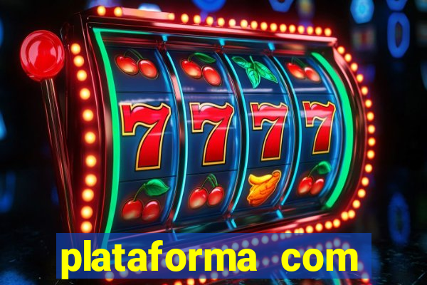 plataforma com chuva de dinheiro